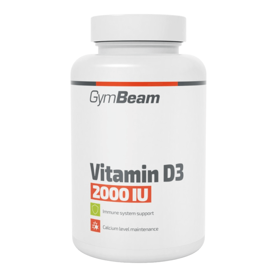D3-vitamin 2000 IU - 120 kapszula - GymBeam (HMLY-8588006485608)