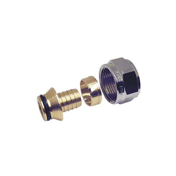  KAN-therm Śrubunek przyłączeniowy 25x3,5mm G1" z niklowaną nakrętką - 9003.67