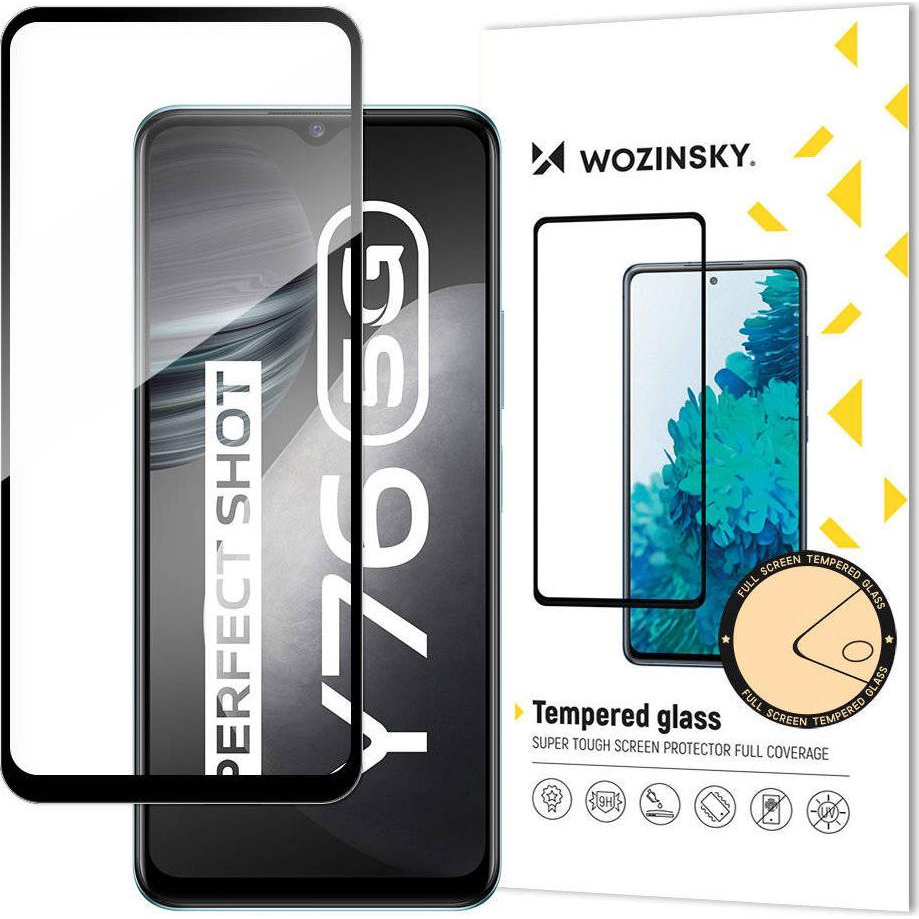 Wozinsky Tempered Glass Full Glue Super Tough Képernyővédő Fólia, Teljesen Fedett Kerettel, Tokba (9145576245736)