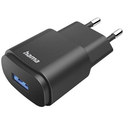 Hama 00201644 Ladegerät für Mobilgeräte Smartphone Schwarz AC Drinnen