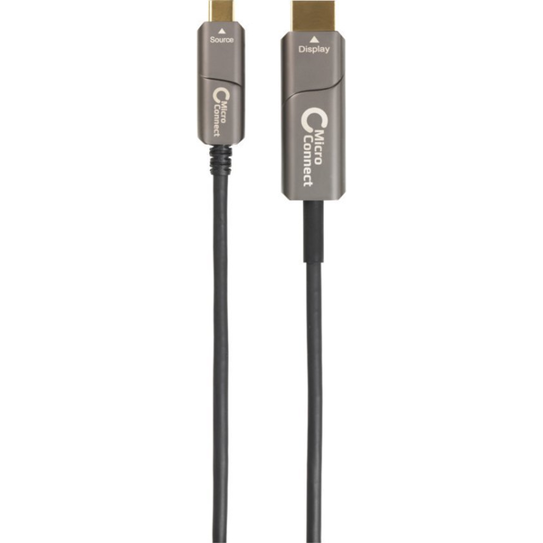 Kabel USB MicroConnect USB-C - HDMI 15 m Czarny (USB3.1CHDMI15OP)