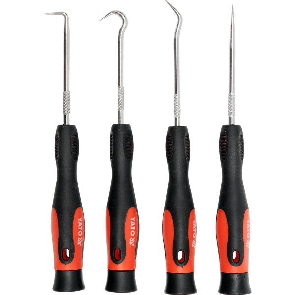 YATO mini kampós feszítővas készlet, 4 db (YT-0843)