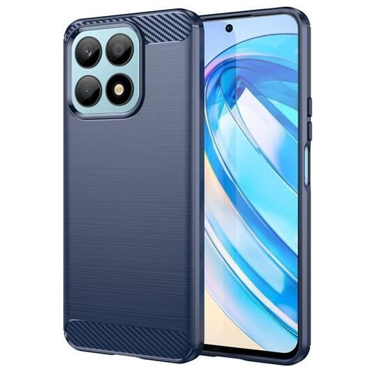 Gigapack Honor X8a szálcsiszolt, karbon mintás tok sötétkék (GP-139073) (GP-139073)