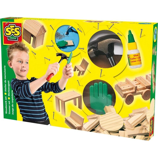 SES Creative Children's Woodwork Set