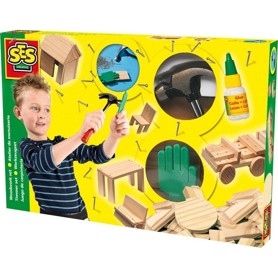SES Creative Children's Woodwork Set (352274)