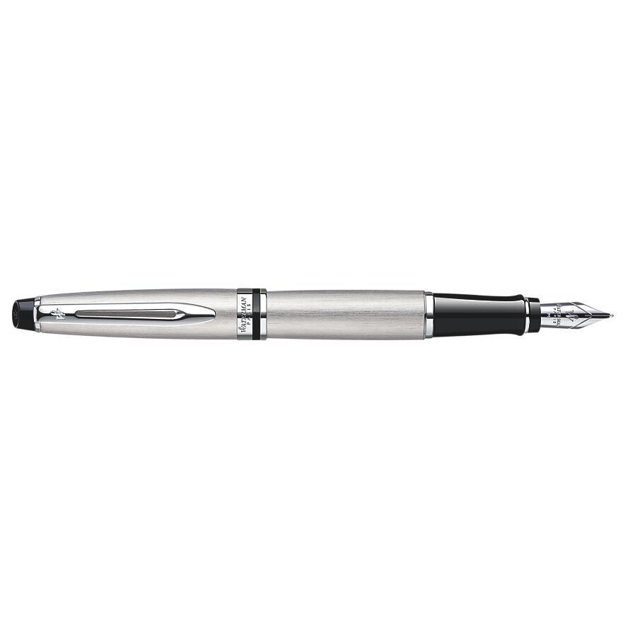 WATERMAN Füllfederhalter Expert Metallic M Blau Geschenkbox (S0952060) (S0952060)