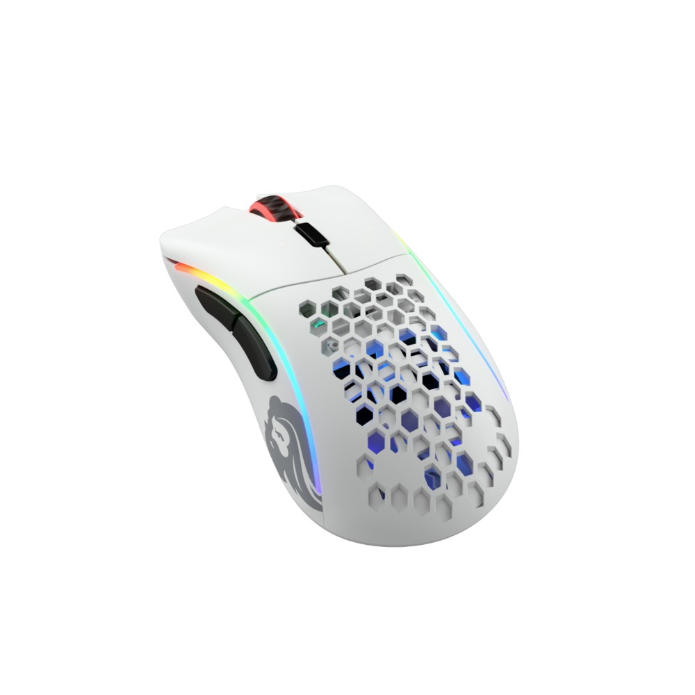 Glorious Model D- Wireless 67g Matt Fehér Gaming Egér (GLO-MS-DMW-MW)