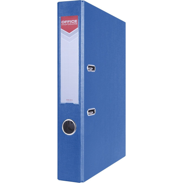 Segregator Office Products Officer 2-ringowy A4 55mm niebieski (21011111-01)