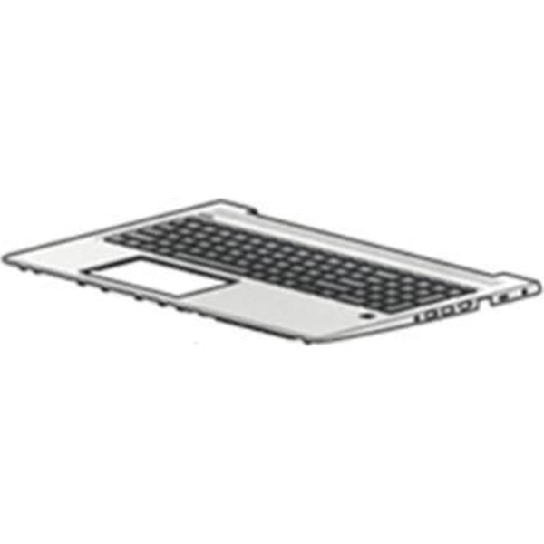 HP L45091-061 laptop alkatrész Alapburkolat + billentyűzet