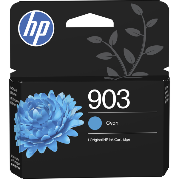 HP 903 Cyan Original Ink Cartridge tintapatron 1 db Standard Cián