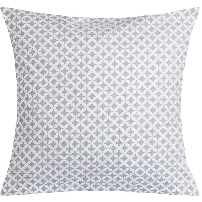Bellatex Adéla párna, 40 × 40 cm 55/905, rombusz szürke/fehér (13198)