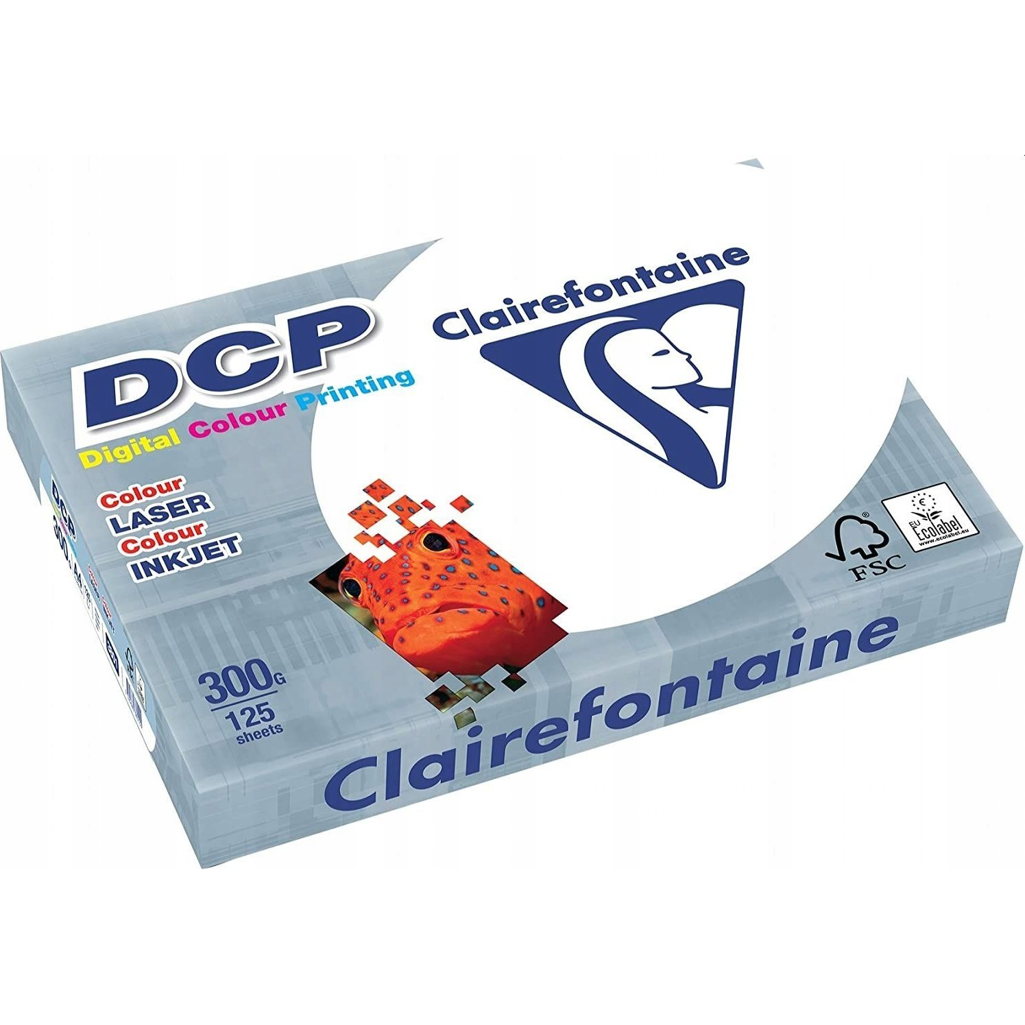 Másolópapír Clairefontaine Dcp A/4 300 g 125 Ív/Csomag (3801C)