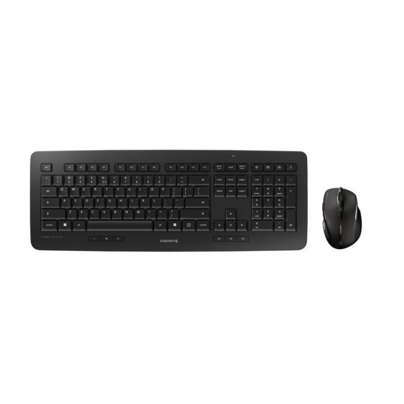 CHERRY DW 5100 billentyűzet Egér mellékelve Vezeték nélküli RF Francia Fekete (JD-0520FR-2)