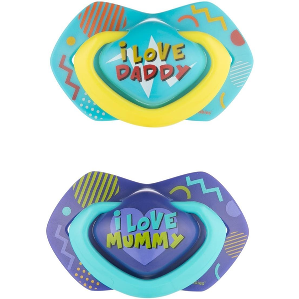 Canpol babies NEON LOVE 6–18 hó 2 db kék