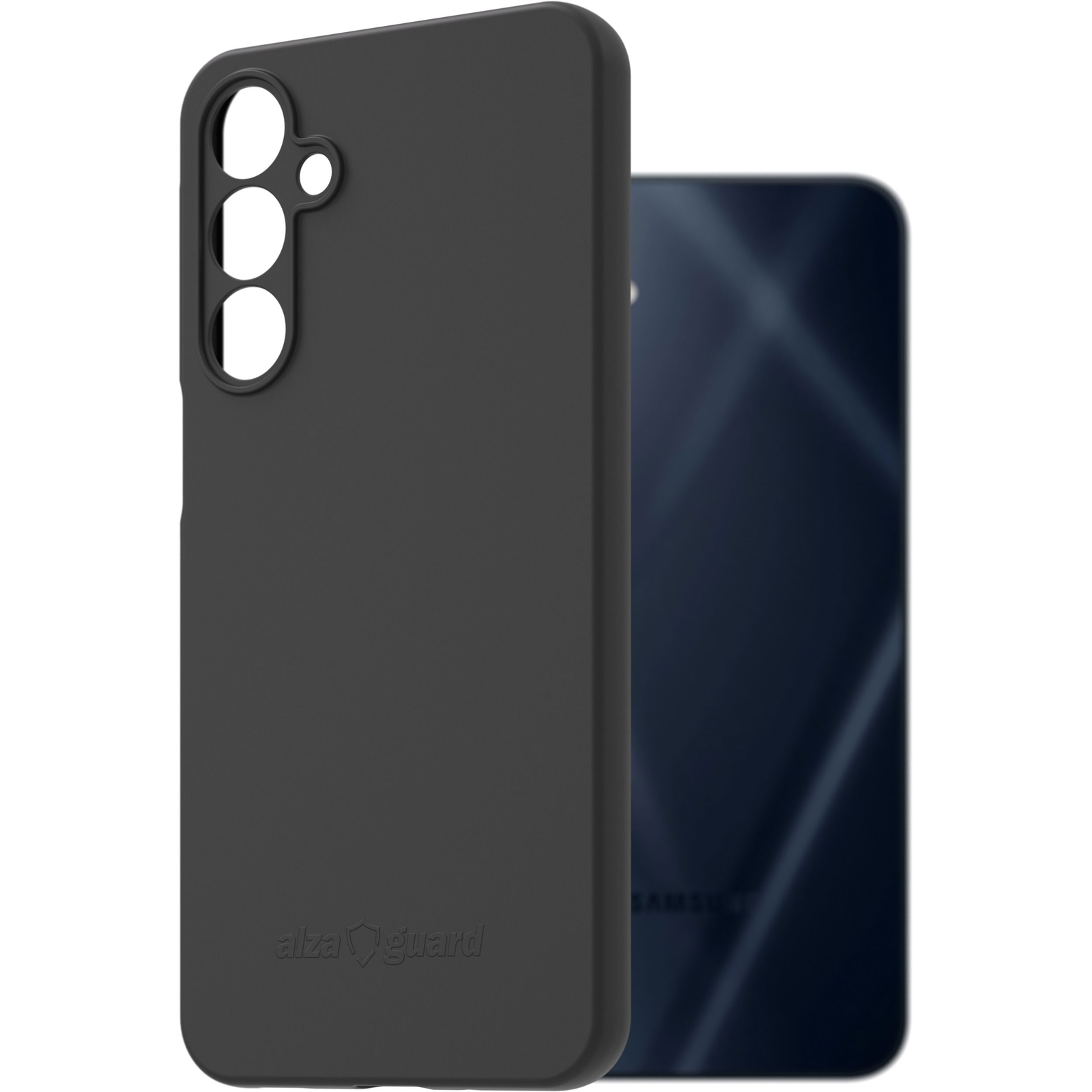 AlzaGuard Matte Case Samsung Galaxy A16 fekete TPU tok (AGD-PCT437B)