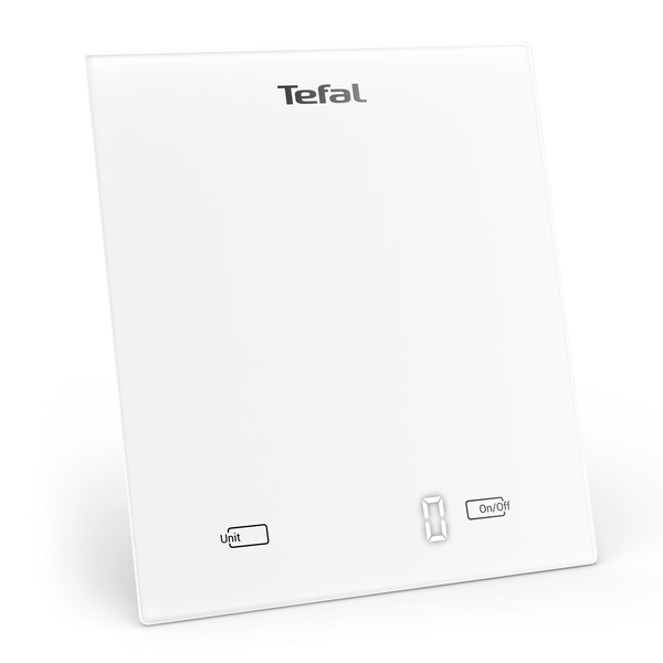 Tefal Essential BC5504V0 konyhai mérleg Fehér Szabadonálló Téglalap alakú Elektronikus konyhai mérleg