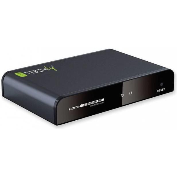 Techly IDATA EXTIP-383IRRX Audio-/Video-Leistungsverstärker AV-Receiver Schwarz