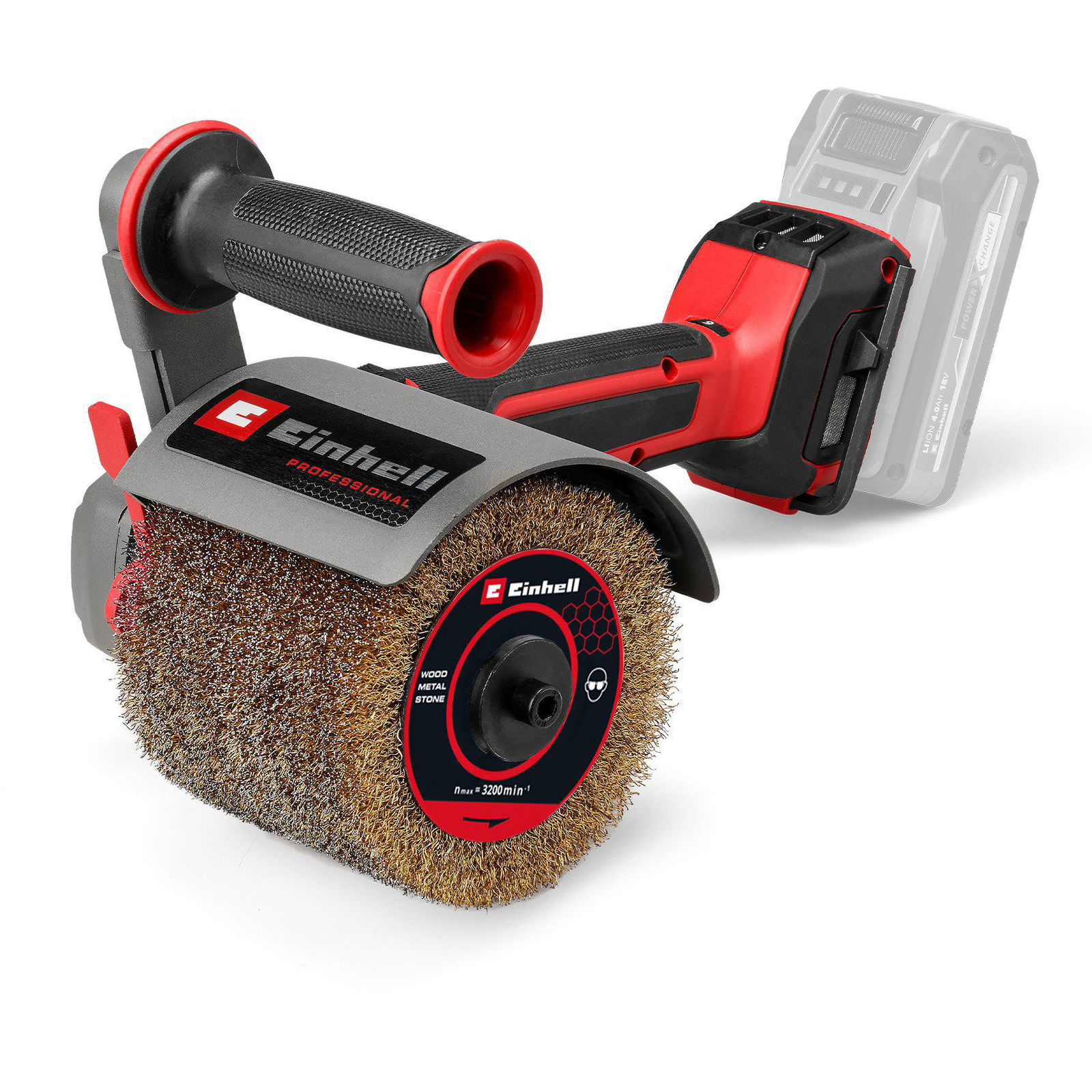 EINHELL Professional akkus excentercsiszoló TP-BR 18/32 Li BL, 4468000 (akku nélkül) (4468000)