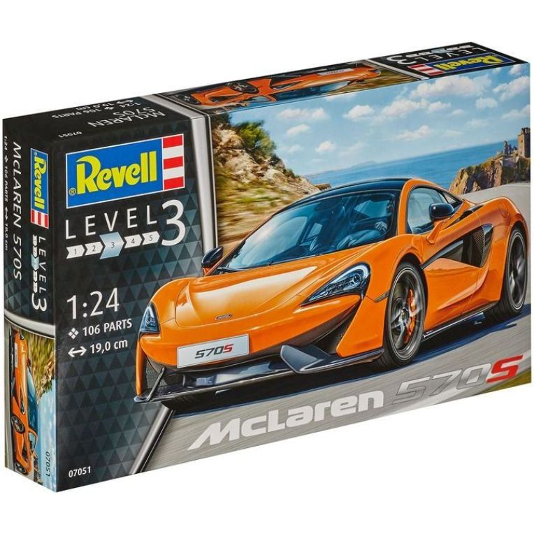 Revell McLaren 570S 1:24 makett autó (07051) (GXP-578840)