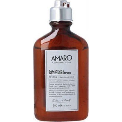 Farmavita Amaro All In One Daily Shampoo Nº1924 Hairbeardbody 250 Ml Hombre