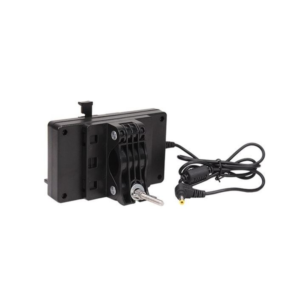 Nanlite BT-BA-V V-Mount akku adapter DC foglalattal