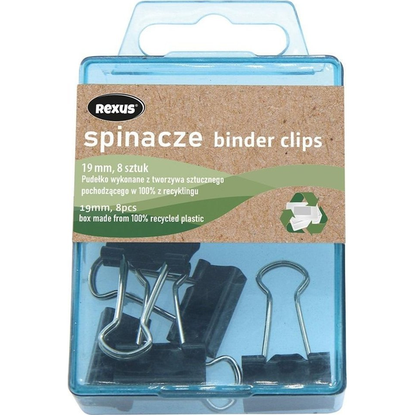 Klipy do papieru 8szt EDUKAMP