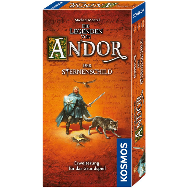 Kosmos 14357648 stolová hra Legends of Andor 60 min Rozšírenie stolovej hry Cestovanie / dobrodružstvo