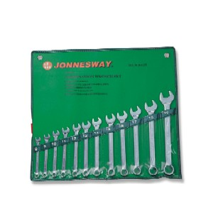 12 db-os laposszemű kulcs készlet Jonnesway W26112S (W26112S)