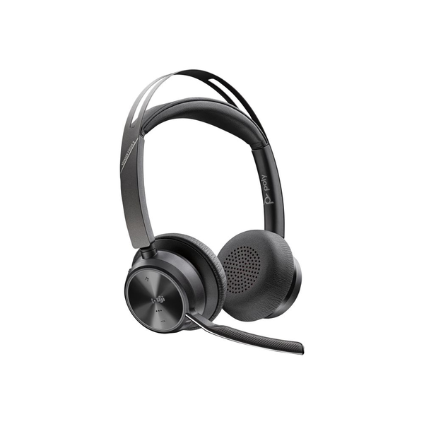 HP Poly Voyager Focus 2 USB-C Bluetooth слушалки, черни