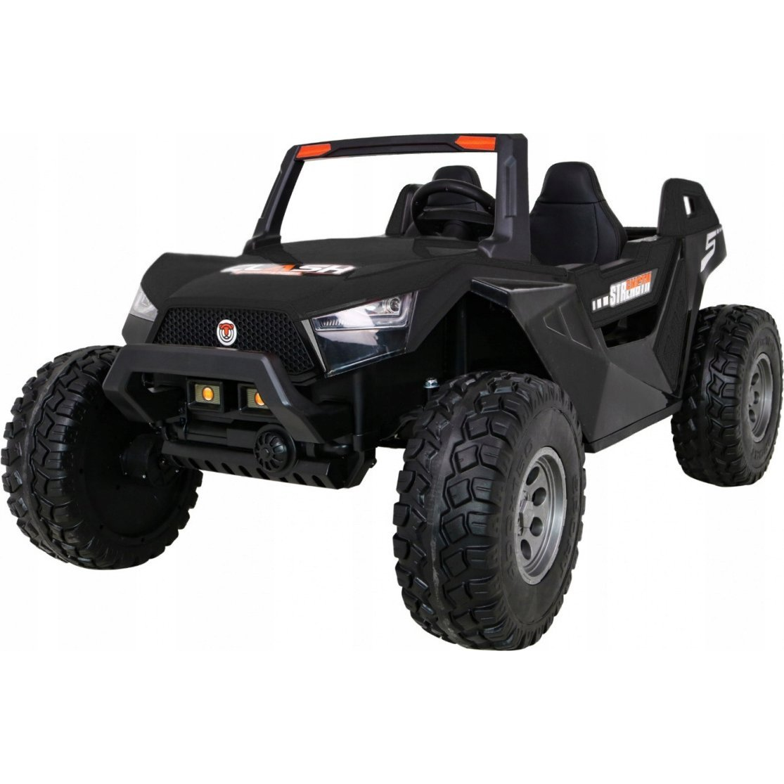 Clash Buggy SX1928 24 V Elektromos 2 Személyes Kisautó 12969 - 4 db 200 W Motorral, Szülői Távirányítóval, Állítható Üléssel, Fekete (RA-PA.SX1928.CZ-0)