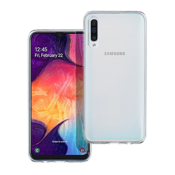 CLEAR Case 2 mm tok Samsung A50 / A30s készülékhez átlátszó