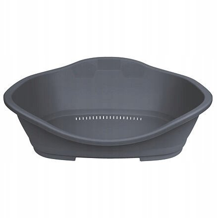 Sleeper 5, legowisko, dla psa/kota, plastikowe, ciemnoszare, 96 � 66 cm, z recyklingu