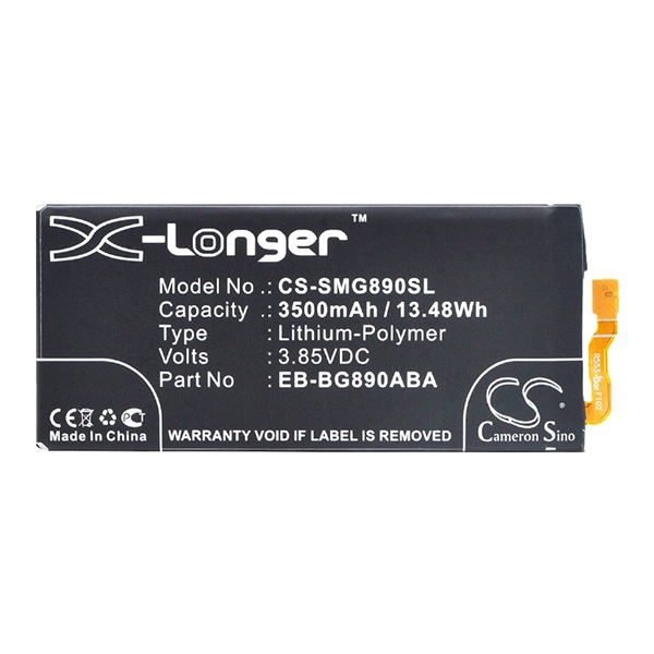Cameron Sino CS-SMG890SL Samsung Galaxy S6 Active Telefon akkumulátor 3500 mAh