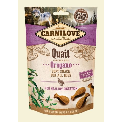 Carnilove Dog Semi Moist Snack fürj oregánóval 200g