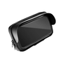 gigapack Kerékpáros telefontartó (kormányra, 360°, por és vízálló cipzáras tok, 4.8-5.5") FEKETE (GP-138521)