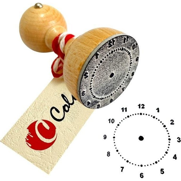 Stempel do nauki czasu - godziny EDUKAMP