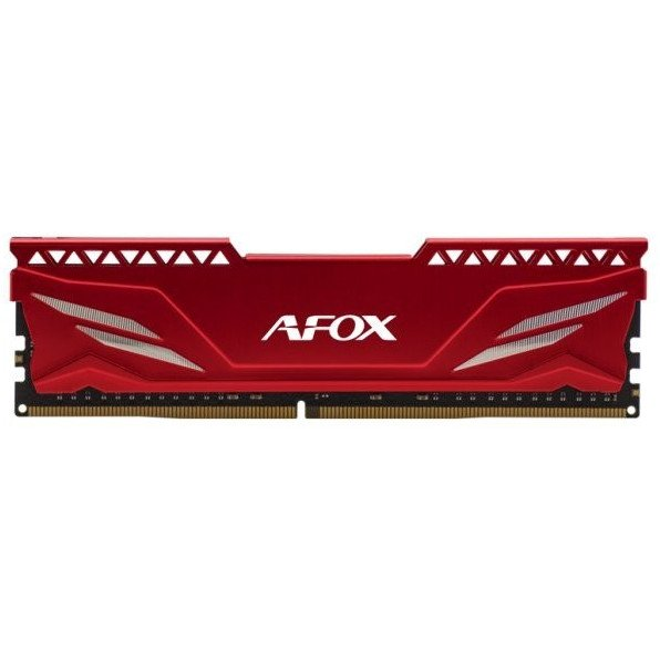Afox 16GB / 3200 Gaming DDR4 CL 16 Single Desktop RAM - Piros
