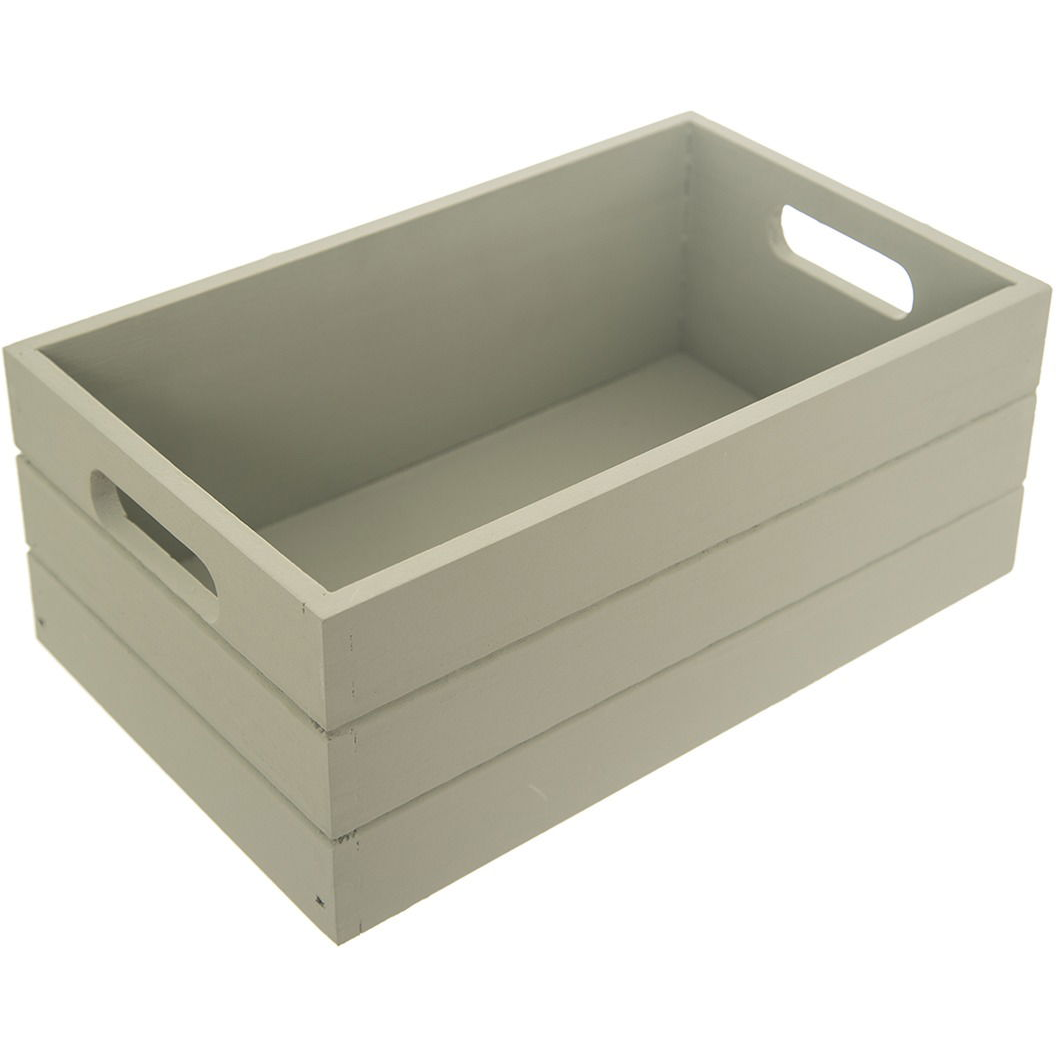 Orion Box 26 × 16 × 11 cm világoszöld, fa (731056)