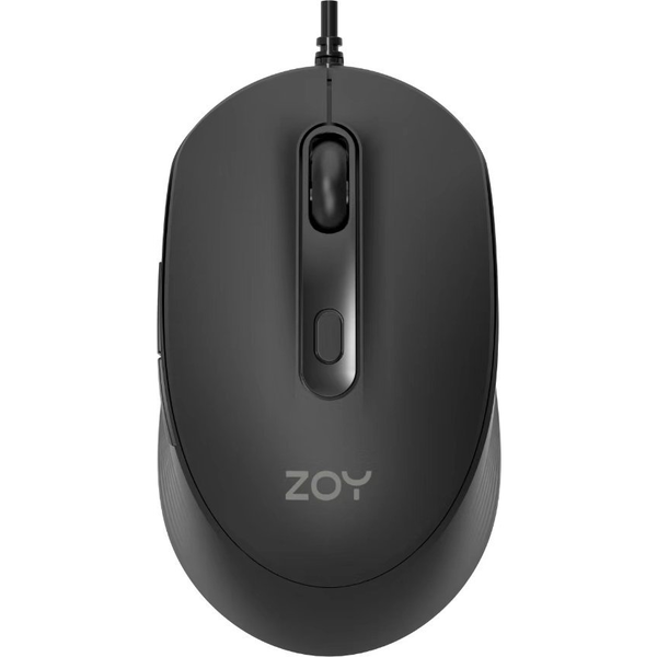 ZOY ZMS08 Mouse Ottico 6 Pulsanti 1600 DPI Nero