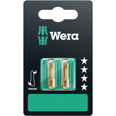 Wera 2 db 855/2 TH PZ kereszthornyú PZ 1 bit 05073371001 Pozidriv Hossz:25 mm (05073371001)