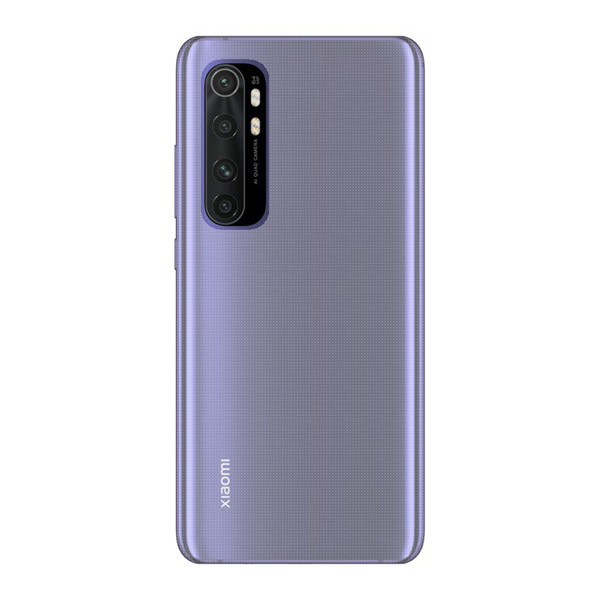 Szilikon telefonvédő (ultravékony) ÁTLÁTSZÓ [Xiaomi Mi Note 10 Lite] (5996457970483)