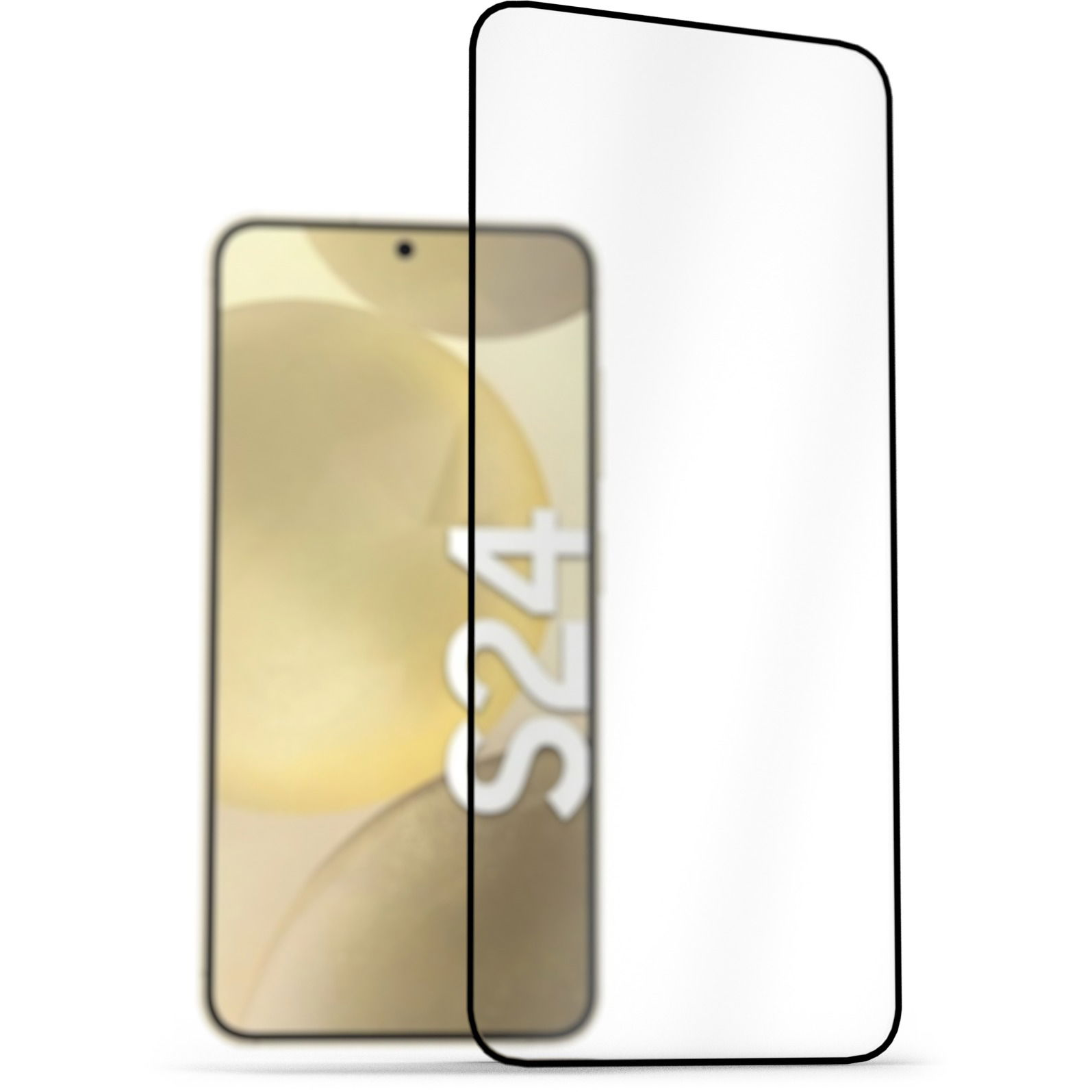 AlzaGuard FullCover Glass Protector Samsung Galaxy S24 2.5D üvegfólia (AGD-TGB146)