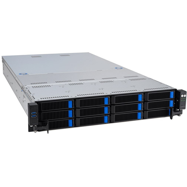 ASUS Server RS521A-E12-RS12U/1G/1.6kW/12NVMe/FAN/RH/OCP/GPU