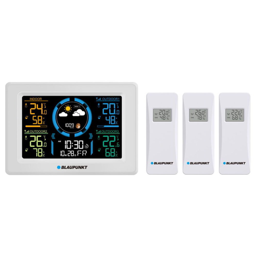 Blaupunkt WS40WH LCD Időjárás állomás (Javított) (RTVBLWS006/javitott)