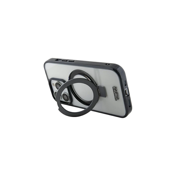Tumi TUHMP15LSSFC iPhone 15 Pro 6.1 készülékhez kemény tok Transparent Ring Stand és MagSafe támogatással – fehér