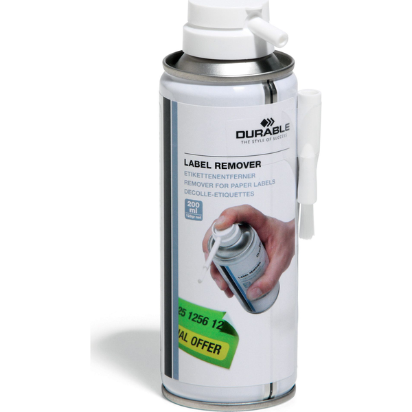 DURABLE LABEL REMOVER 6 Dosen Etikettenentferner 200ml