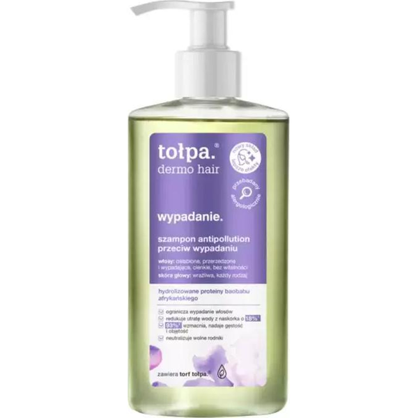  Tołpa dermo hair wypadanie. szampon antipollution przeciw wypadaniu 250 ml 