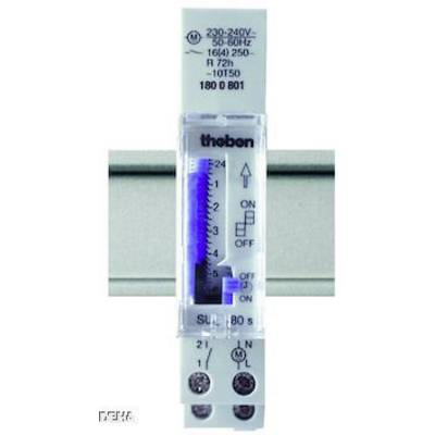 Theben 1800001 Kalapsínes időkapcsoló óra Analóg 230 V (0176240)