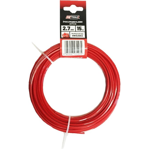 AWTools Żyłka tnąca Classic 2,0mm 15m okrągła (AW70122)