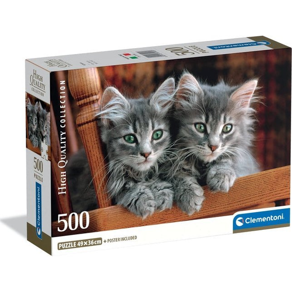 Clementoni High Quality Collection 35580 puzzel Legpuzzel 500 stuk(s) Dieren